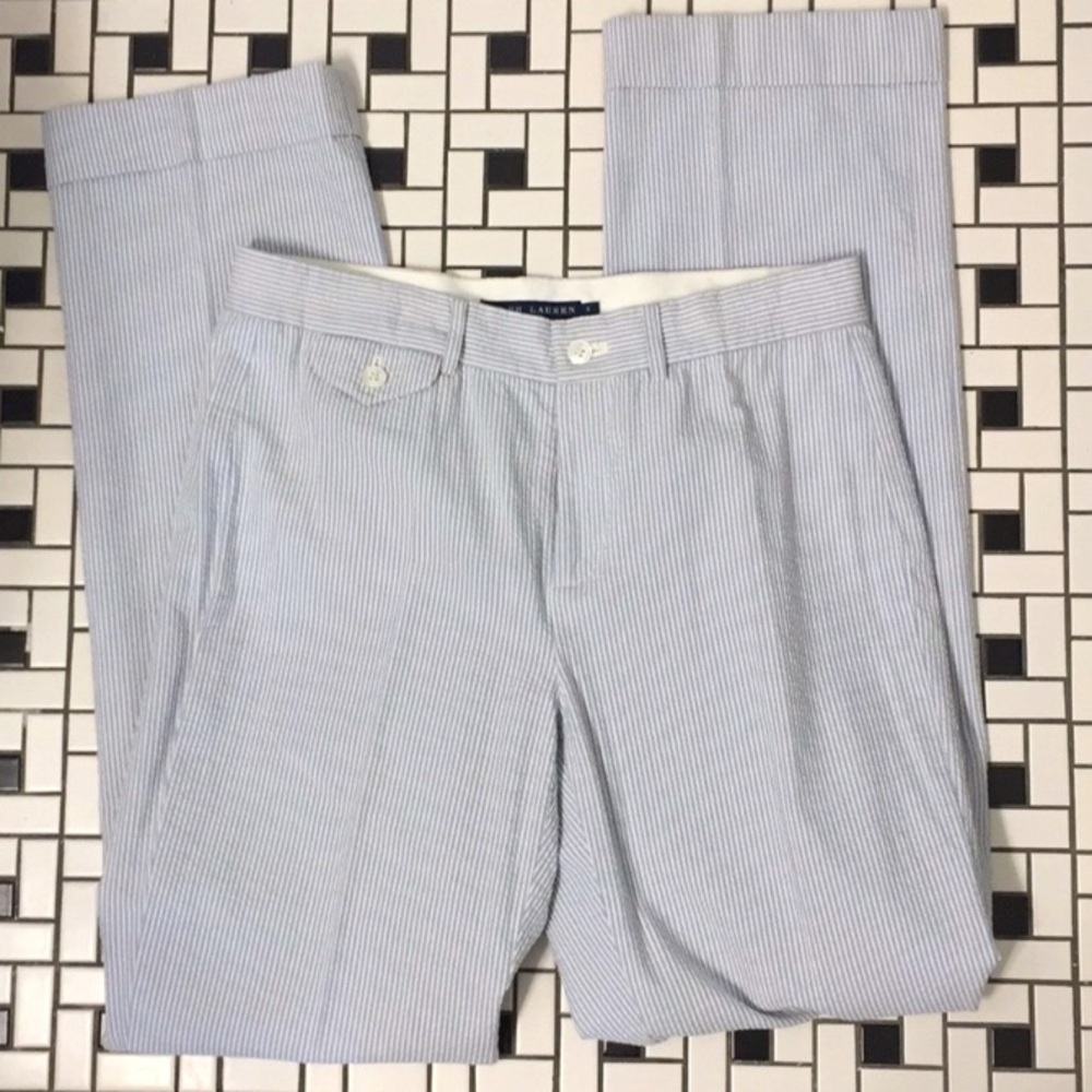 Ralph Lauren seersucker pants
